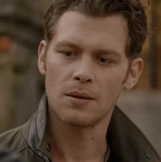 ✔️ 000a6863 Klaus Mikaelson The Vampire Diaries vampire, homme, portrait, série TV, The Originals, personnage telegram sticker