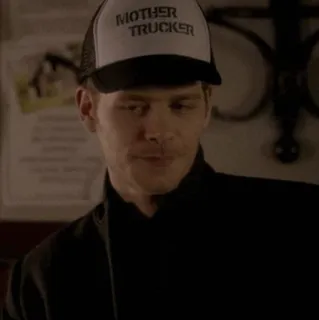 ✔️ 1555967a MOTHER TRUCKER chapeau, casquette trucker, offensant, gros mot telegram sticker