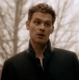 ✔️ 766fda85 Klaus Mikaelson The Vampire Diaries vampire, série TV, personnage, homme, portrait telegram sticker