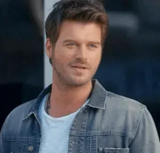 💱 d2b39d9f мужчина, портрет, джинсовая куртка, человек telegram sticker