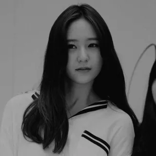 🌚 77887111 donna, ritratto, bianco e nero, persona, viso telegram sticker