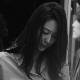 🥀 7ca41b05 donna, bianco e nero, ritratto, ragazza, persona telegram sticker