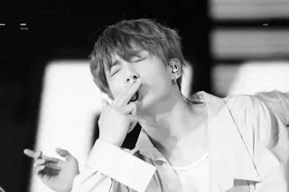 ☁️ 0e66a9ca người, cử chỉ, ngón tay, bàn tay, đen trắng telegram sticker