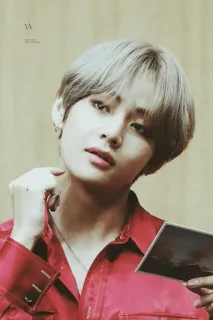 💵 bd45e700 V kpop, bts, v, idol, piosenkarz, azjatycki telegram sticker