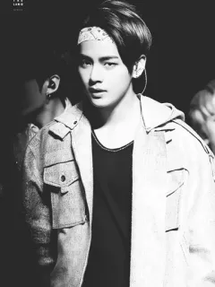 🥀 ace3afa4 V kpop, bts, taehyung, v, cantante coreano, bandana telegram sticker