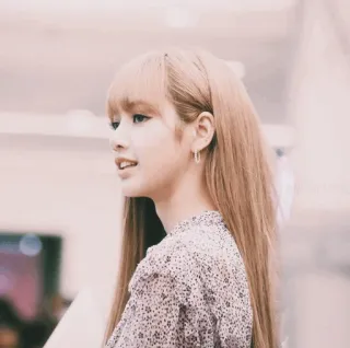 🍴 016c02ef Lisa lisa, blackpink, sängerin, kpop, idol, frau, porträt, asiatin whatsapp sticker