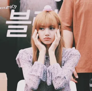 🍴 341a7aa1 Lisa kox.97? kpop, blackpink, lisa, idol, promi, porträt whatsapp sticker