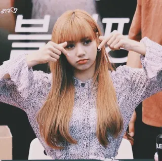 🖇 85c51dcb Lisa Lisa, Blackpink, K-Pop, Sängerin, Tänzerin, Idol, Frau, Frau whatsapp sticker