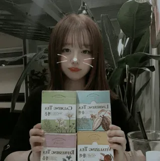 ☘ a468c7ce Calming Tea, Liverine Tea, Refreshing Tea, Vitaxine Tea teh, minuman, menenangkan, menyegarkan, minuman telegram sticker