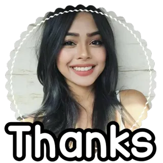 😉 a43485bd Thanks thank you, gratitude, thanks, appreciation, greeting whatsapp sticker