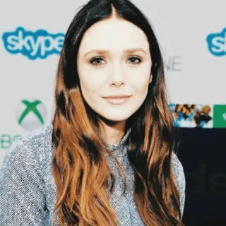 ☁️ 5337462a skype wanita, potret, Skype, orang telegram sticker