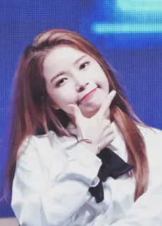 🍭 4ad465e5 femme, kpop, personne, fille, portrait, femme telegram sticker