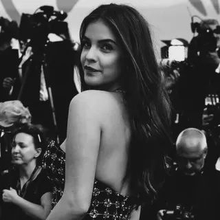 🖇 668c0ca8 ผู้หญิง, ภาพบุคคล, ขาวดำ, คนดัง, บุคคล, เหตุการณ์ telegram sticker