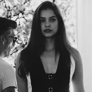 ✖️ c111aa86 ผู้หญิง, นางแบบ, ภาพเหมือน, ขาวดำ, แฟชั่น, ความงาม telegram sticker