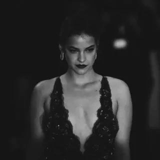 🌚 efcac5fd ผู้หญิง, ชุดเดรส, ภาพบุคคล, แฟชั่น, นางแบบ, ขาวดำ telegram sticker