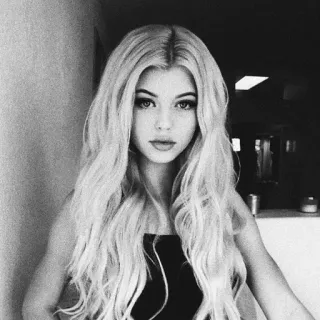 📎 fd86b56b vrouw, portret, blond, schoonheid, meisje, vrouwelijk, model telegram sticker