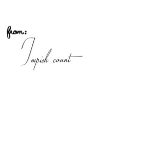 ✖️ 10dcb84b Impish count telegram sticker