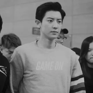 ✖️ 812555b9 GAME ON เกม, เปิด, คน, เทา, K-POP, ผู้ชาย telegram sticker