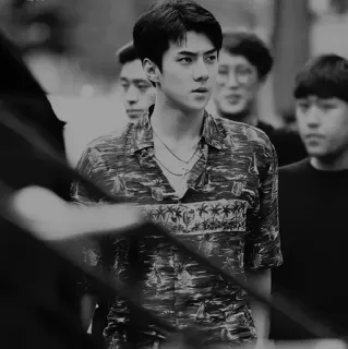 ✖️ a0065461 mężczyzna, portret, moda, koreański, aktor, celebryta whatsapp sticker