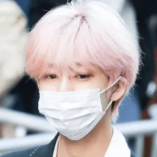 🥂 37064622 คน, หน้ากาก, ผม, ภาพเหมือน telegram sticker