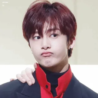 🌩 a59243f5 ผู้ชาย, ผมแดง, ภาพเหมือน, ทำปากจู๋, คน telegram sticker