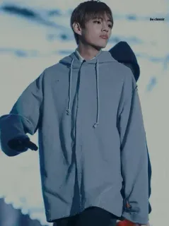 🎐 12500353 be classic man, hoodie, kpop, male, singer whatsapp sticker