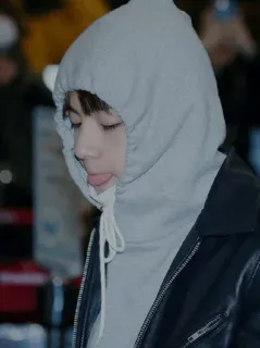 🎐 67675fed person, hoodie, portrait, style, fashion whatsapp sticker