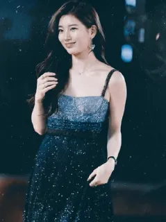 🍫 ee9f673c femme, robe, mode, beauté, actrice, mannequin, coréenne telegram sticker