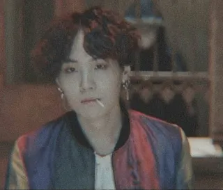 🌌 65c9ff9c Suga Suga, BTS, K-Pop, cantante, música, celebridad, Min Yoongi telegram sticker