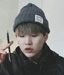 🌃 fdcad3c8 Suga K-pop, Suga, Min Yoongi, BTS, Ídolo, Gesto ofensivo telegram sticker