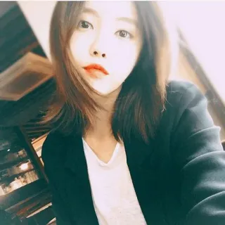 ❄️ 2d3f8347 Frau, Porträt, Person, Asiatin, Mädchen, junge Erwachsene, weiblich whatsapp sticker