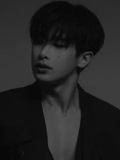 🖤 8f2f3566 man, portrait, male, black and white, face, person telegram sticker