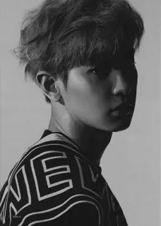 🥀 25cc991b ผู้ชาย, ภาพเหมือน, ขาวดำ, สีเดียว, คน, ผู้ใหญ่ telegram sticker