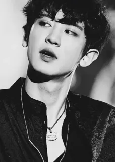 ✨ 79b3530b 0703 ผู้ชาย, ภาพเหมือน, ขาวดำ, ขาวดำ, K-pop, นักร้อง, ไอดอล, เกาหลี telegram sticker