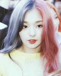 🌧 74a5d0d2 kobieta, portret, włosy, piękno, twarz, osoba telegram sticker