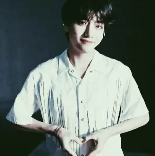 🍸 0362e278 persona, hombre, kpop, corazón, amor, celebridad telegram sticker