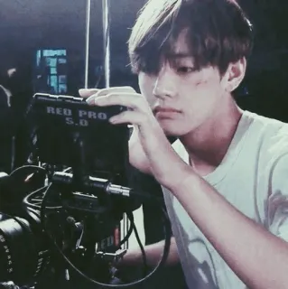 🥢 25925e32 hombre, detrás de cámaras, película, cámara, persona, película telegram sticker