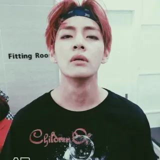 🎟 414fa84b Children Of persona, hombre, diadema, camiseta, probador telegram sticker