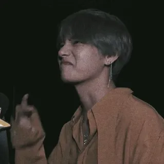 🔗 b4152355 persona, dedo corazón, ofensivo, gesto, ira telegram sticker