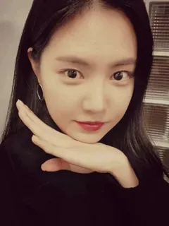 ✨ 5ea5c35b chân dung, phụ nữ, selfie, châu á, Hàn Quốc, người whatsapp sticker