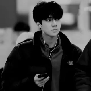 ⚙ 11eee509 pria, orang, jaket, korea, penyanyi whatsapp sticker