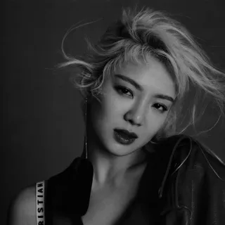 🌧 b08c4909 CHRISTIAN Frau, Porträt, Schwarzweiß, Model, Mode telegram sticker