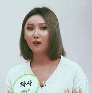 🕯 5fb7649e Hwasa MAMAMOO 화사 K-pop, Piosenkarz, Hwasa, Mamamoo, Gwiazda telegram sticker