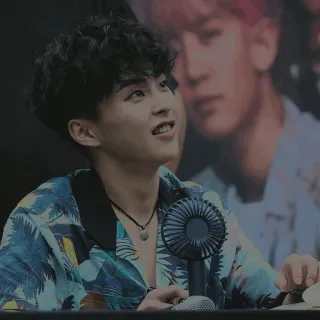 🕊 c7f3b89e kpop, fan, muzyka, idol, portret, osoba, mężczyzna whatsapp sticker