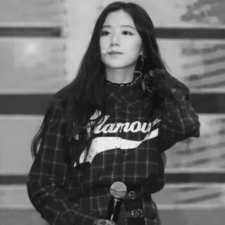 🌬 3df970d4 Glamour mulher, microfone, garota, xadrez, glamour whatsapp sticker