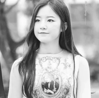 🌬 72d0e75e mulher, retrato, menina, preto e branco, vestido whatsapp sticker