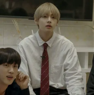 🌫 878fc49a V kpop, bts, v, kim taehyung, cantor, idol, coreano whatsapp sticker