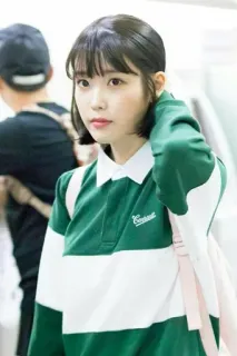 🌱 7fee7388 IU IU, Cantora coreana, Atriz coreana, K-Pop, Celebridade whatsapp sticker