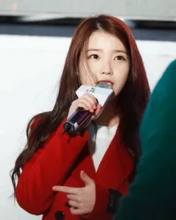 💮 9abad59f IU Cantor coreano, K-Pop, Cantor, Celebridade, IU whatsapp sticker