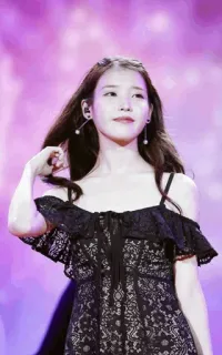 💕 d5f5a42e IU IU, K-pop, cantora, coreana, mulher, celebridade, música whatsapp sticker